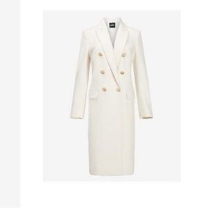 EXPRESS Double Breasted Wool-Blend coat